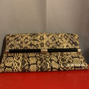 Diane Von Furstenberg Women’s Snakeskin Clutch